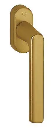Ручка оконная алюминиевая  HOPPE Hamburg, штифт vario fit 32-42 мм, 45°, 2 винта М5х45,  2 винта М5х50, бронза F4