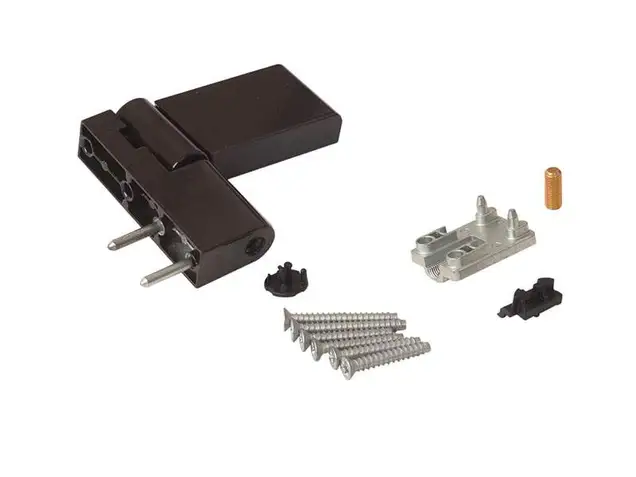 Петля дверная Roto Solid 150 P (110 кг), 17-20,5 мм RAL 8077, Коричневый