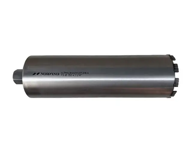 Алмазная коронка Norvind  TS радиус 132/24х3,0х10/Z6/2,0/0450 (1 1/4 UNC)
