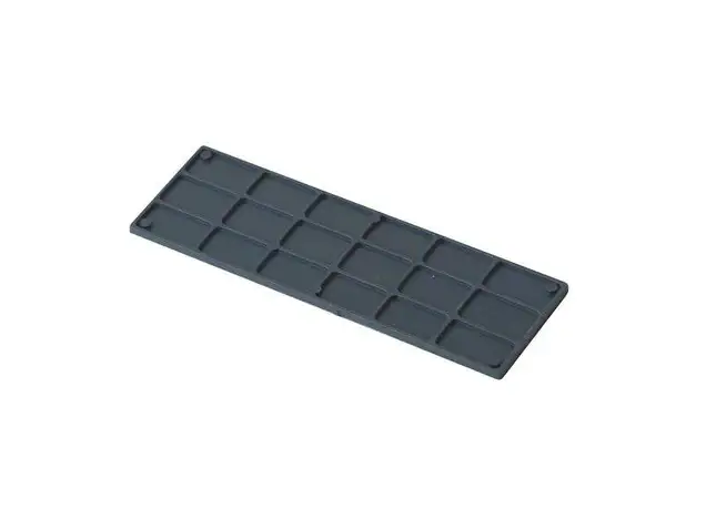 Пластина рихтовочная Bistrong 100x32x2 синяя