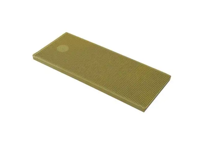 Пластина рихтовочная Bistrong 100x44x4 желтая
