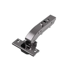 Петля для угловых дверей +90° Alphalux Titan Clip-On, без пружины, угол открывания 100°, 48мм, чашка 35 мм, титан