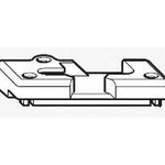 Планка отв. пов-отк. опорная прав. Veka Softline AD