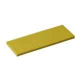 Пластина рихтовочная Bistrong 100x38x4 желтая