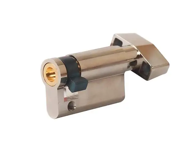 Цилиндр профильный MAXBAR с плоской ручкой 848/K 10-40, никелированный