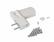 Петля дверная Maxbar PS 23 (17-20.5/85-31) RAL 9016 E, Белый