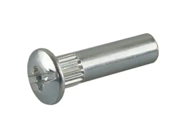 VF03 Гайка стяжки межсекц. сталь, D=8 мм, L=30 мм, М6, крест, цинк. покр.
