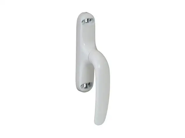 Ручка Unica для окон, белая RAL9010, 01150410001