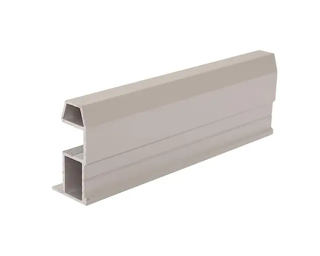 Профиль-ручка трапециевидная Classic Slim, алюминий, L=5400 мм, серебро.
