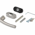 Ручка оконная Rotoline, M5x35/M5x50, 90° неокрашенная