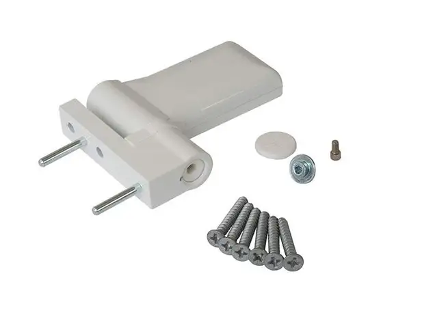 Петля Maxbar KT-EV наплав 15-20мм, Белый RAL9016