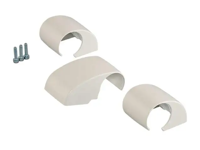Комплект крышек для DOMINA HP COVER (3 шт.), межосевое 62.5 мм, белый RAL9010, 06121410N