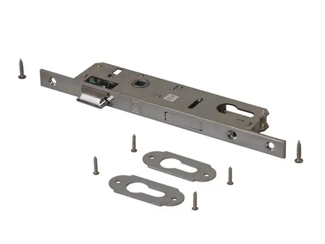 Замок Elementis с ригелем и фалевой защелкой 153 PZ/F16/20/85/8