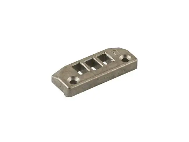 Планка ответная двустворчатая Internika, Aluplast, Rehau