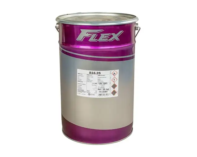 Краска акриловая FLEX 816.25 белая полуматовая, н.у.25кг