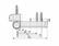 Петля дверная Maxbar PS27 (23-26,5/105-42) RAL9016 E, Белый