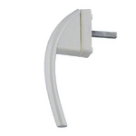 Ручка оконная ROTO SWING-Secustic 37 мм + 2 винта 5х50 белая R072