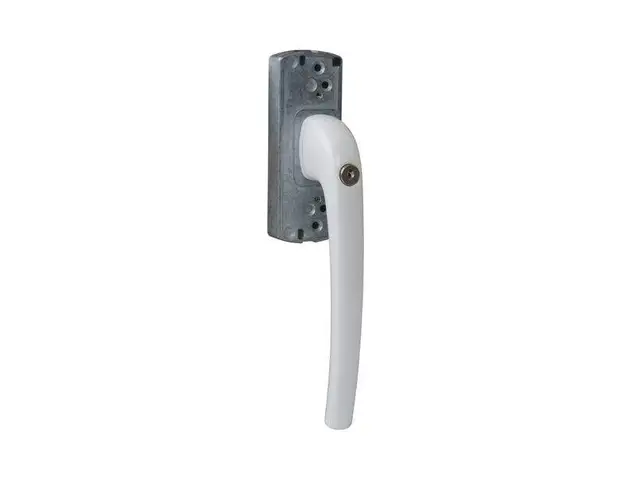 Ручка с ключом GS1000-HD, левая, белый RAL9010, 09739410N