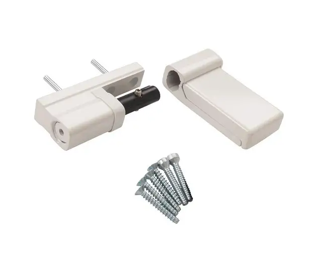 Петля дверная Elementis K-V (15-20 мм), на 120кг., Белый RAL9016