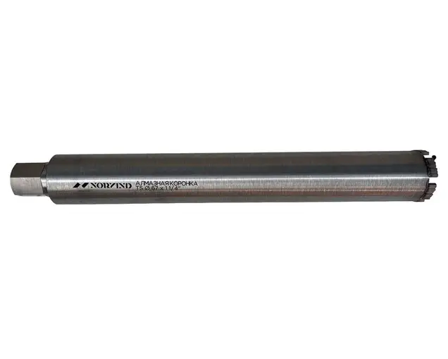 Алмазная коронка Norvind  TS радиус 067/24х3,0х10/Z6/2,0/0450 (1 1/4 UNC)