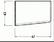 Накладка декоративная для навеса шкафа 806007500SX, пластик, алюминий, левая