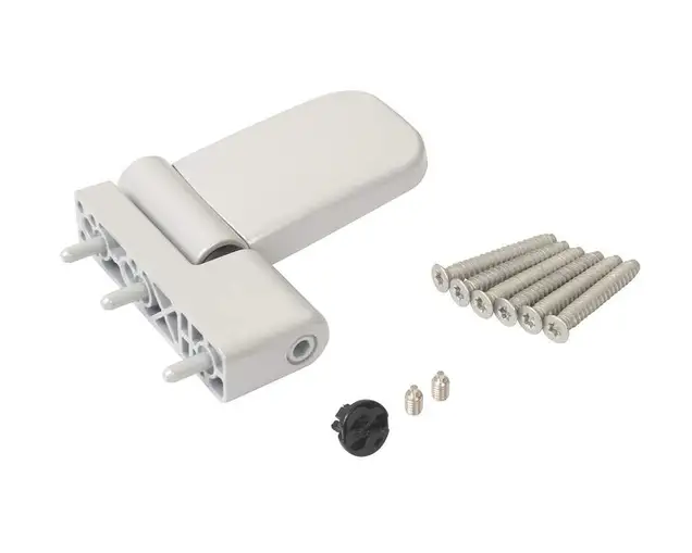 Петля дверная Maxbar 105NN, 16,5-19 мм, Серебристый RAL9006