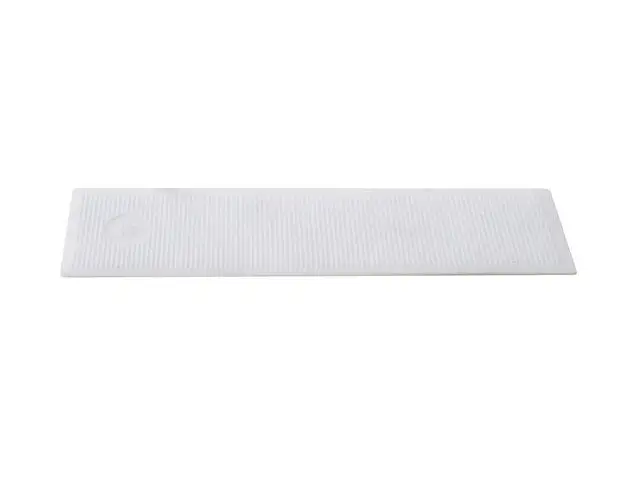 Пластина рихтовочная Bistrong 100x28x1 белая