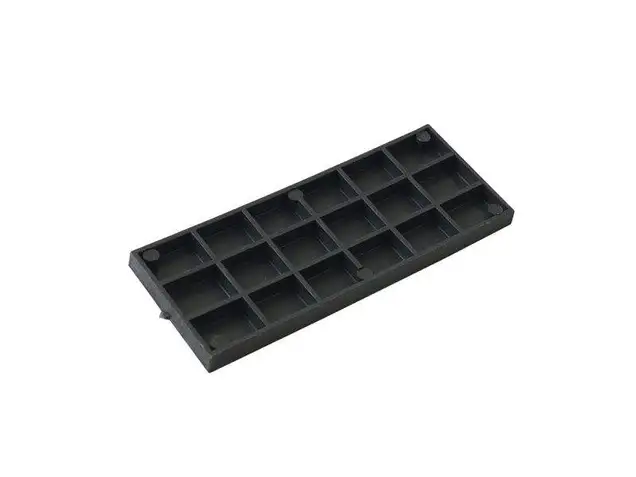 Пластина рихтовочная Bistrong 100x40x6 черная
