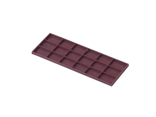 Пластина рихтовочная Bistrong 100x36x3 красная
