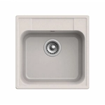 Мойка врезная GF-QUARZ 1-чаш. 480*480, белый