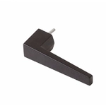 Ручка оконная NP Ultra, квадратная, Европаз, черная RAL9005, 03960500