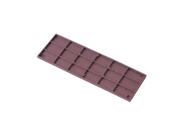 Пластина рихтовочная Bistrong 100x32x3 красная