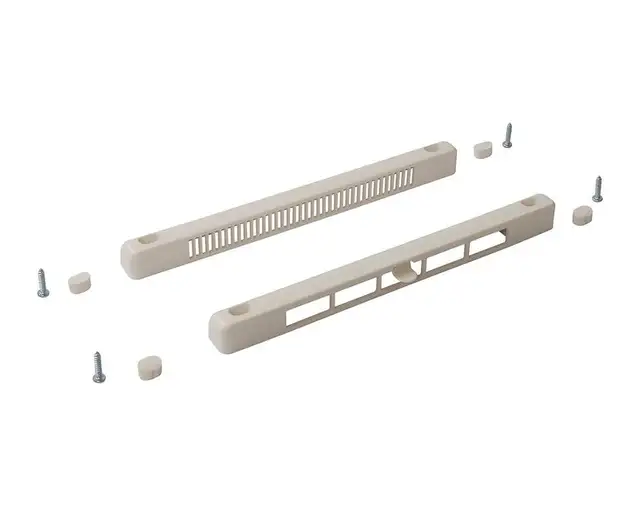 Комплект: клапан вентиляционный SM Tip Vent MINI + козырек наружный TIP MINI, 4-13 m3/ч, белый RAL9016