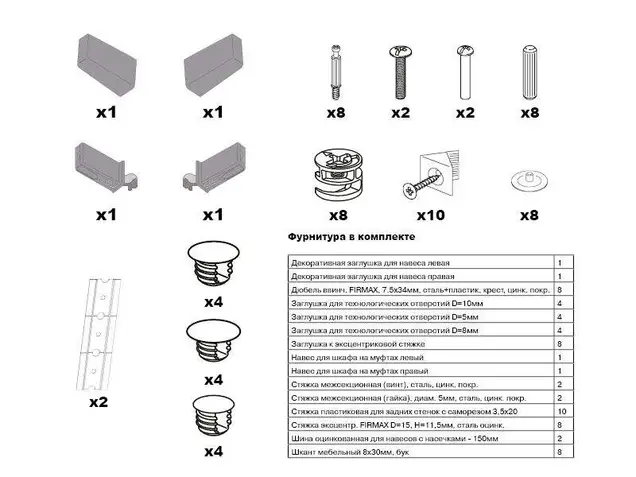 Корпус навесной 450*340 высотой 720 под фасад с сушкой, ЯШС 3127