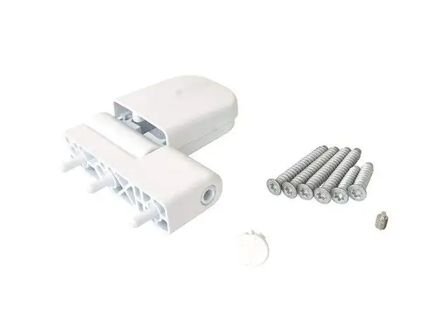 Петля дверная Maxbar 89NN, 16,5-19 мм, Белый RAL9016