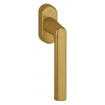 Ручка оконная алюминиевая  HOPPE Hamburg, штифт vario fit 32-42 мм, 45°, 2 винта М5х45,  2 винта М5х50, бронза F4