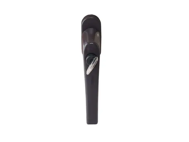 Ручка Rotoline с ключом без логотипа 35мм, коричневый RAL8019/коричневый R04.1