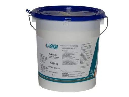 Клей LIGNUM 303.7, 10 кг,  (1К  - Д3, с отвердителем - Д4)