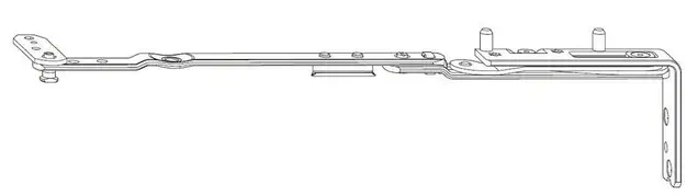 Ножницы на раме лев. 250 №207 Thyssen, Deceuninck Designo II NT