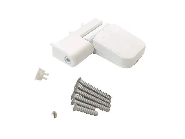 Петля дверная Maxbar 89NN, 16,5-19 мм, Белый RAL9016