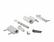 Петля Maxbar KT-R 16/3,0мм, Белый RAL9016