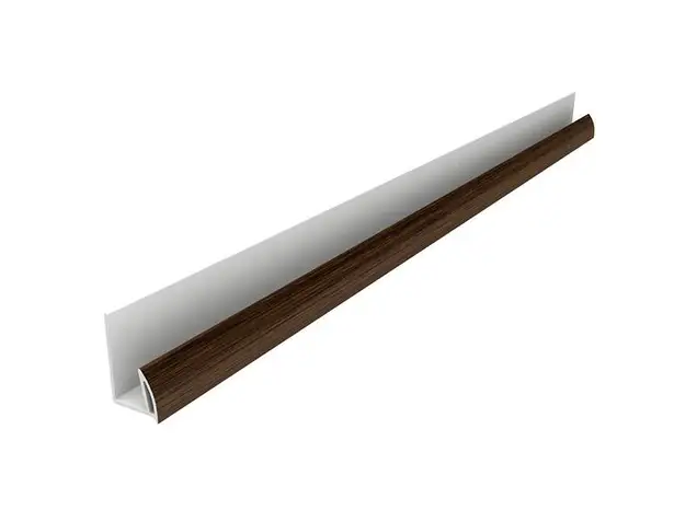 Стартовый профиль Qunell St-25мм темный дуб (Renolit 2052-089) 6,0 м