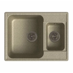 Мойка врезная GF-QUARZ (Z09) 62х48см, цвет песочный, кварц