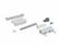 Петля Maxbar KT-R 16/3,0мм, Белый RAL9016