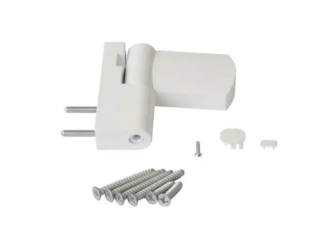 Петля дверная Maxbar PS 23 (17-20.5/85-31) RAL 9016 E, Белый