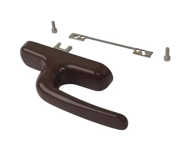 Комплект поворотный Giesse Classic V.02, коричневый RAL8017, 01188490