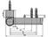 Петля дверная HTB PS 27 17-20,5/105-42 RAL 9005 чер.
