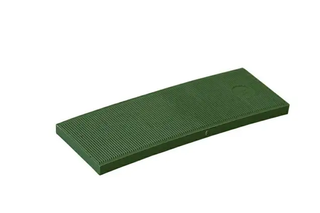Пластина рихтовочная Bistrong 100x30x5 зеленая