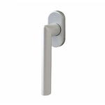 Ручка оконная HOPPE Stockholm Secustik+SecuSan, штифт vario fit 32-42 мм, 90°, винты М5х45/50, серебро