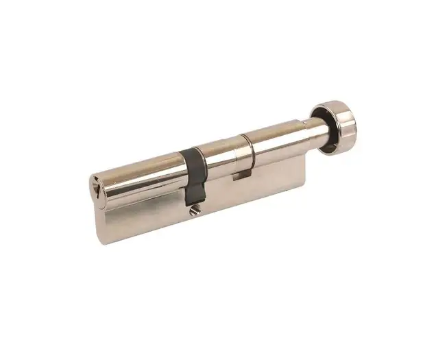 Цилиндр профильный MAXBAR с круглой ручкой C/K1 45 (ключ)/60(ручка), никелированный
